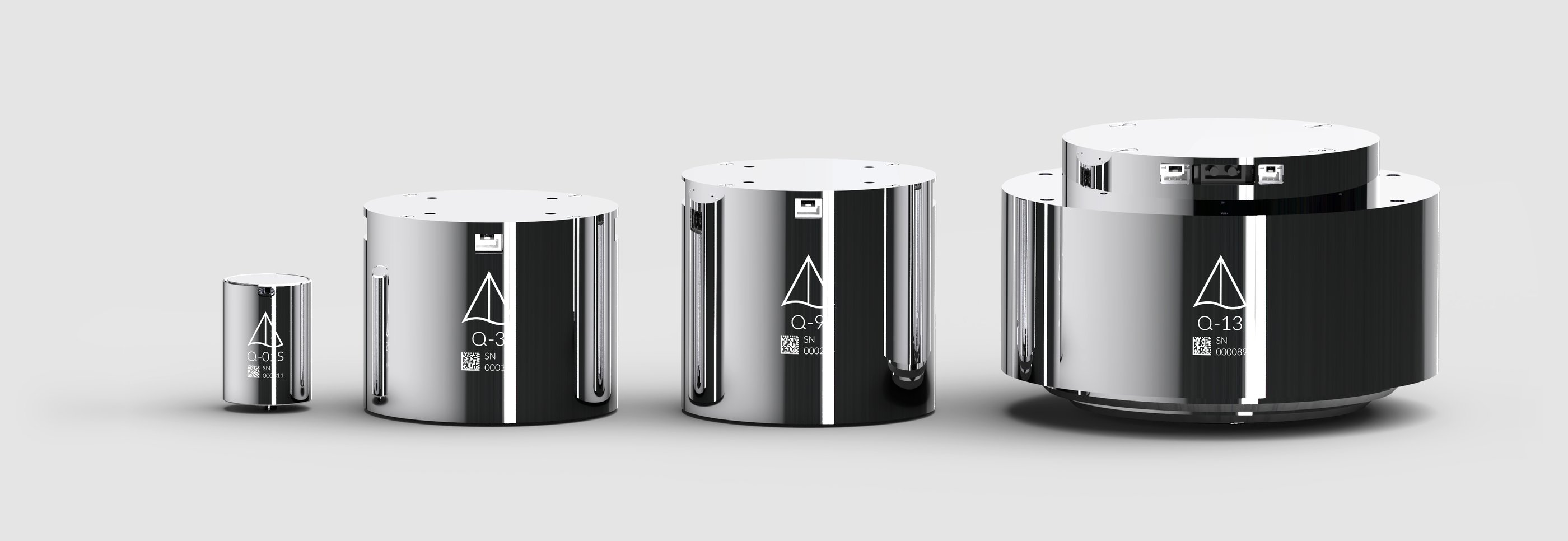 The Q Series: Q-01, Q-3, Q-9 and Q-13 actuators